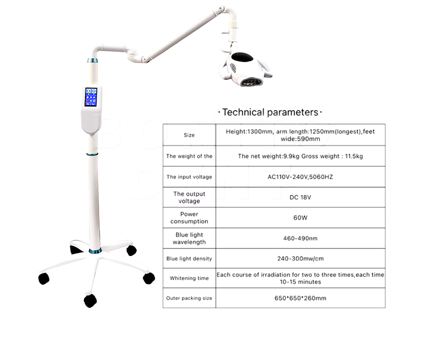 Professional 60-Watt Teeth Whitening LED Light